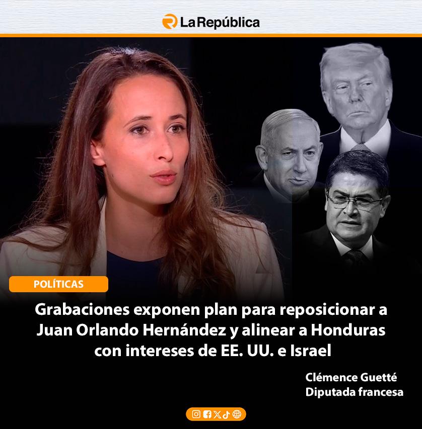 Grabaciones exponen plan para reposicionar a  Juan Orlando Hernández y alinear a Honduras  con intereses de EE. UU. e Israel - Cover Image